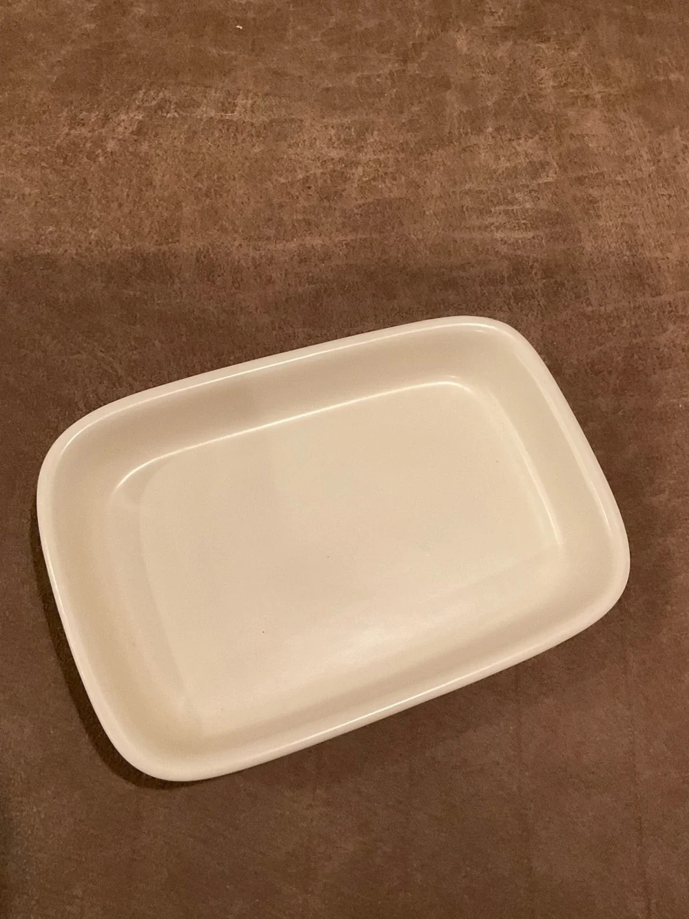 White Ceramic Soap Dish